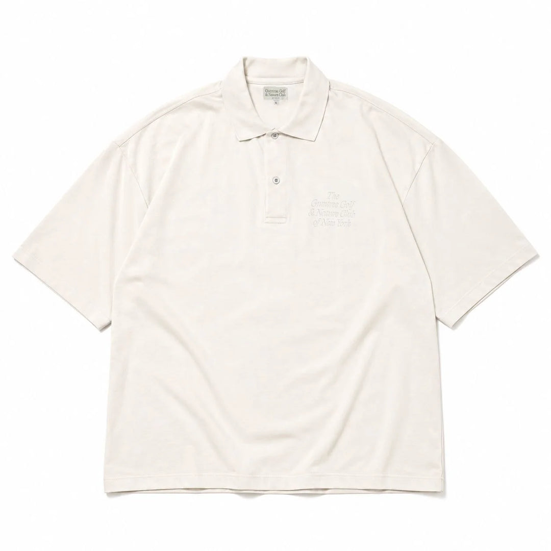 Gumtree Golf & Nature Club Studio Collection - S/S Polo in Off-White