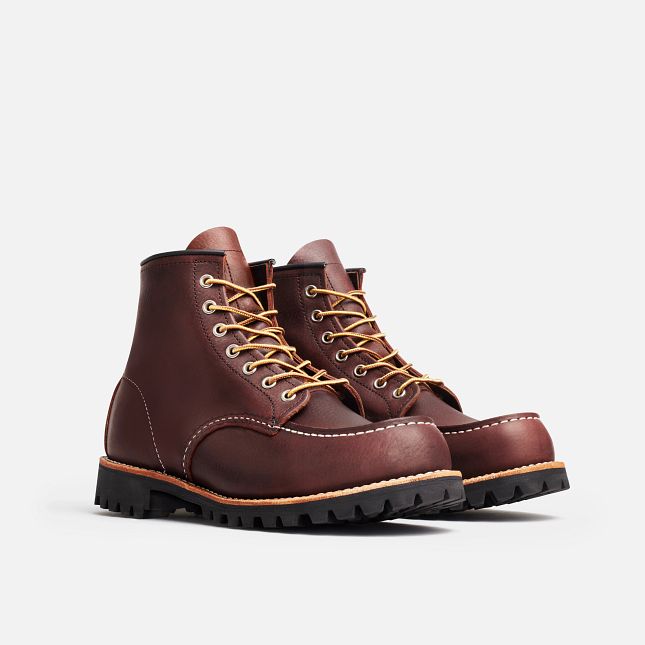 Red Wing Seconds - Style 8146 ROUGHNECK MEN'S 6-INCH BOOT IN BRIAR OIL-SLICK LEATHER